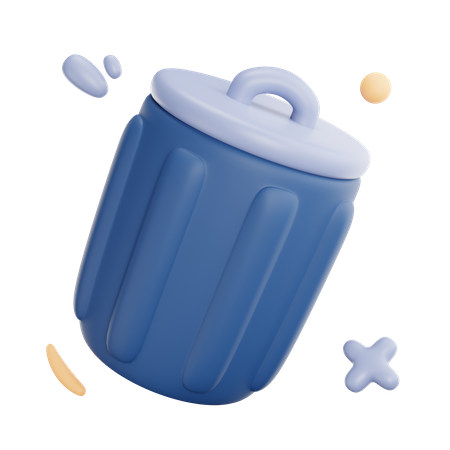 Basura  3D Icon