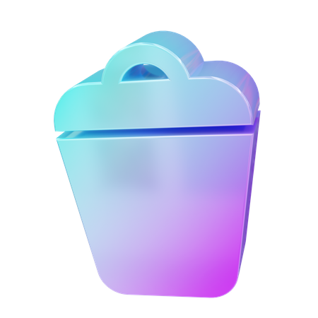 Basura  3D Icon