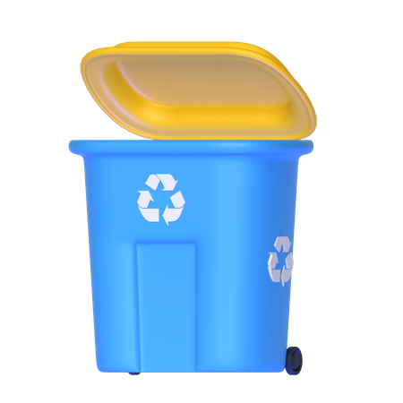 Basura  3D Icon