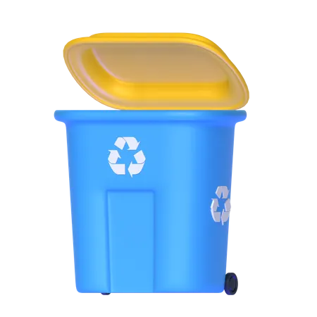 Basura  3D Icon