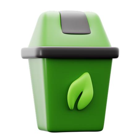Basura reciclable  3D Icon