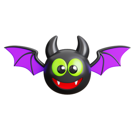 Bat  3D Icon