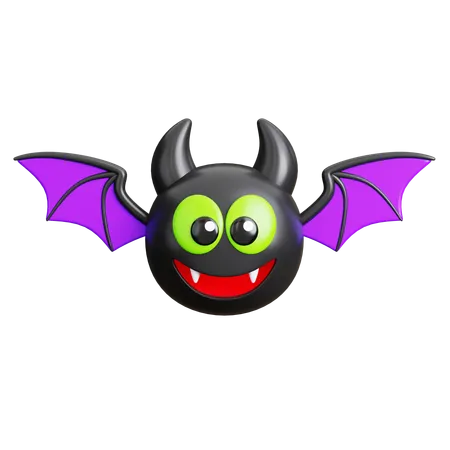 Bat  3D Icon