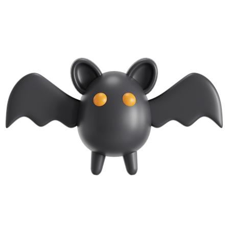 Bat  3D Icon