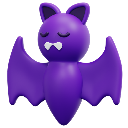 Bat  3D Icon