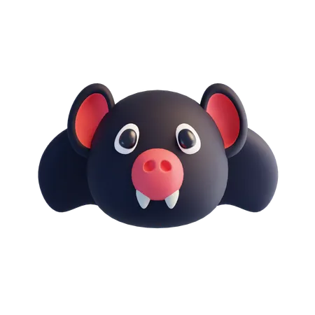 Bat  3D Icon