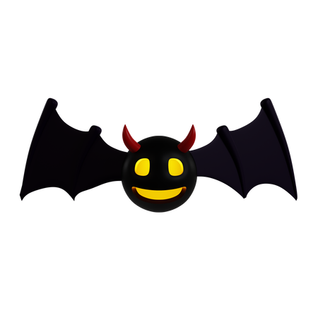 Bat  3D Icon