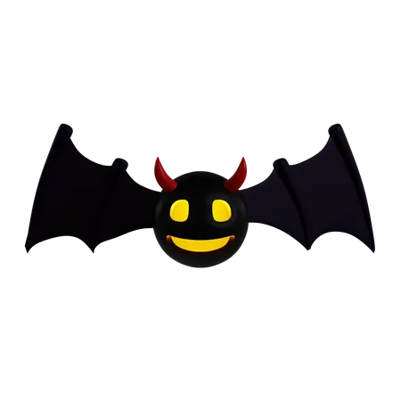 Bat  3D Icon