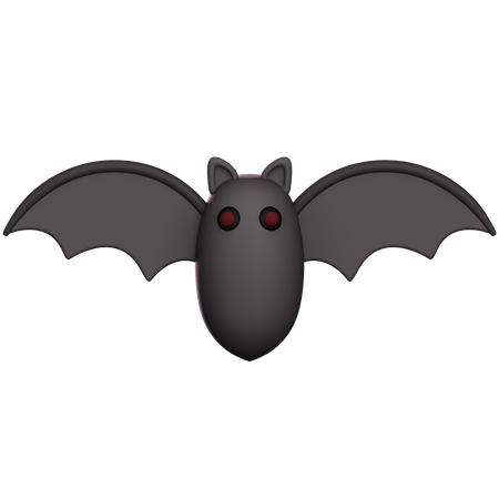 Bat  3D Icon