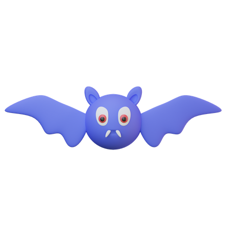 Bat  3D Icon