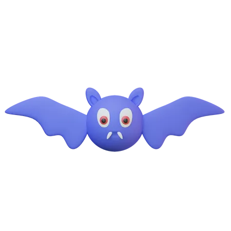 Bat  3D Icon