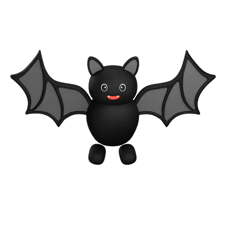 Bat  3D Icon