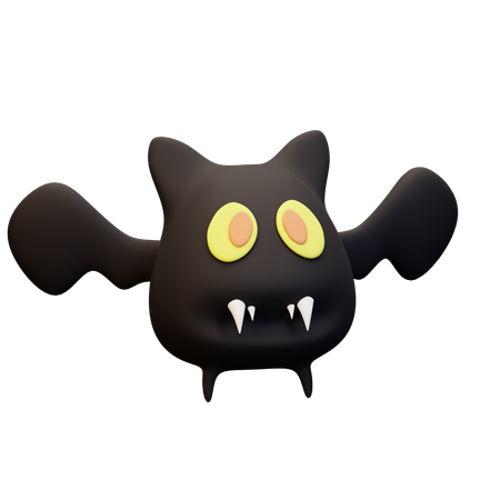 Bat  3D Icon