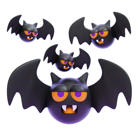 Bat  3D Icon