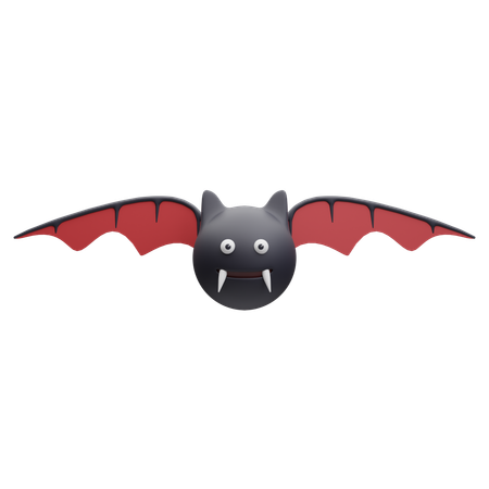 Bat  3D Icon