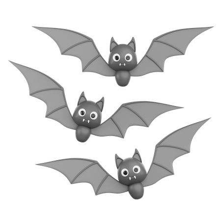 Bat  3D Icon