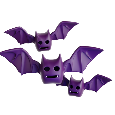 Bat  3D Icon