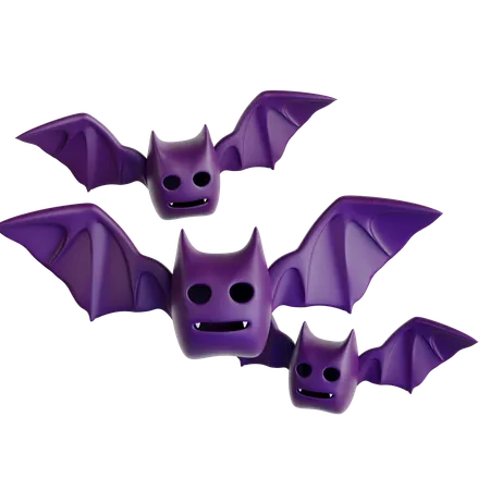 Bat  3D Icon