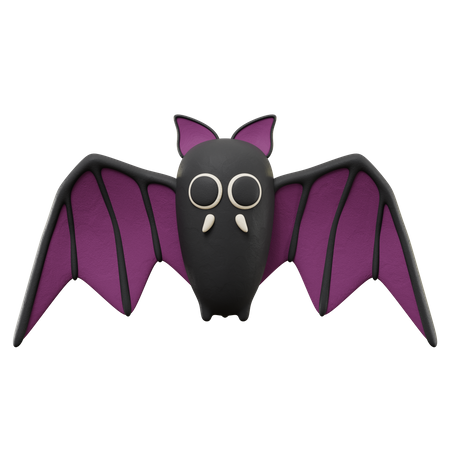 Bat  3D Icon