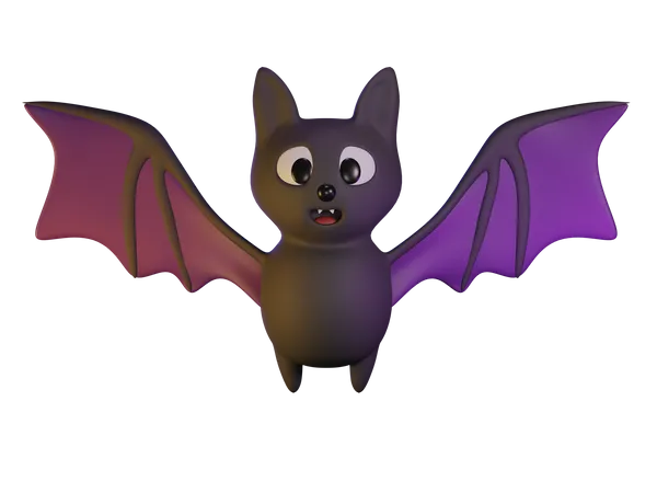 Bat  3D Icon