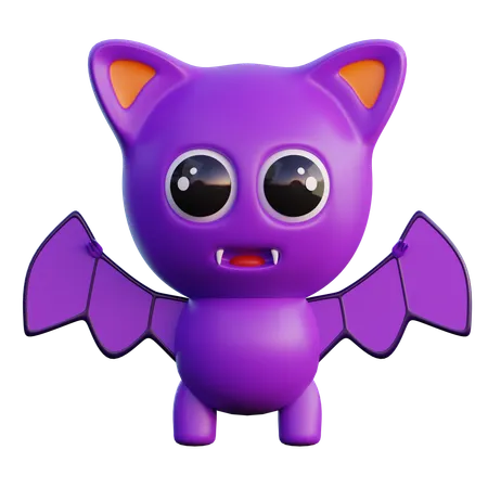 Bat  3D Icon