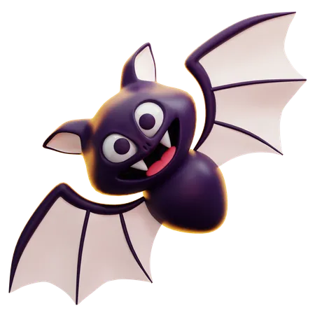 Bat  3D Icon