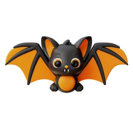 Bat  3D Icon