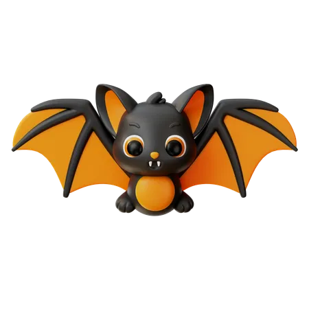 Bat  3D Icon