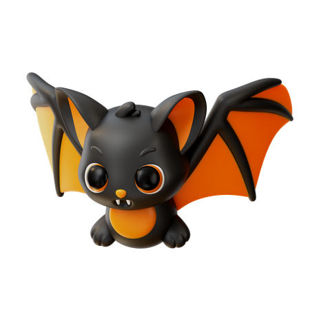 Bat  3D Icon