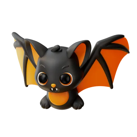 Bat  3D Icon