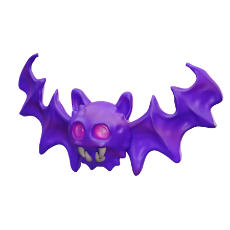 Bat  3D Icon