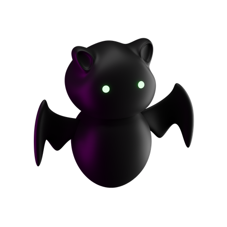 Bat  3D Icon