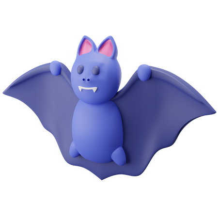 Bat  3D Icon