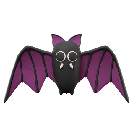Bat  3D Icon