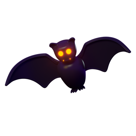 Bat  3D Illustration