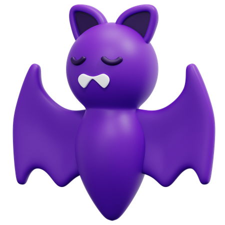 Bat 3D Icon