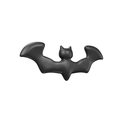 Bat Halloween 3 D Icon Illustration 3D Icon