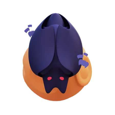 Bat  3D Icon