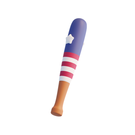 Bat Baseball  3D Icon