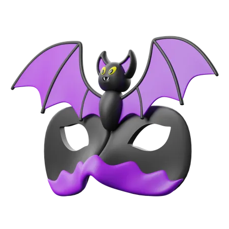 Bat Mask  3D Icon