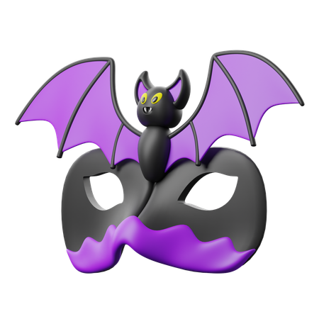 Bat Mask  3D Icon