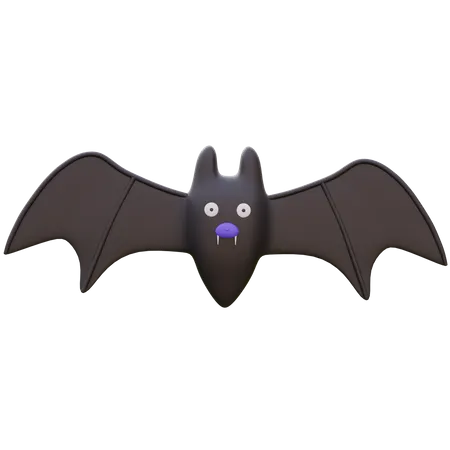 Bat Of Halloween Day 3 D Icon Illustration 3D Icon
