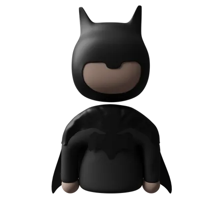 Bat of Man  3D Icon