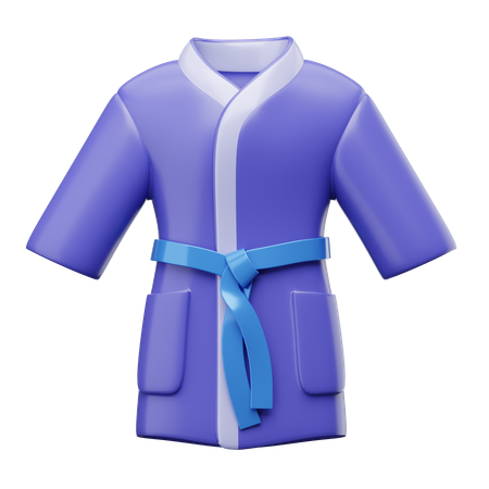 Bata de baño  3D Icon