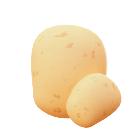 Batata  3D Icon