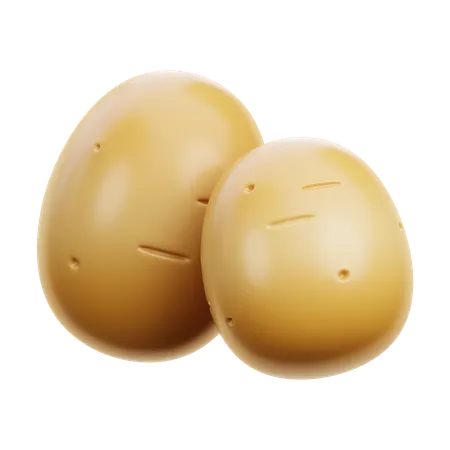 Batata  3D Icon