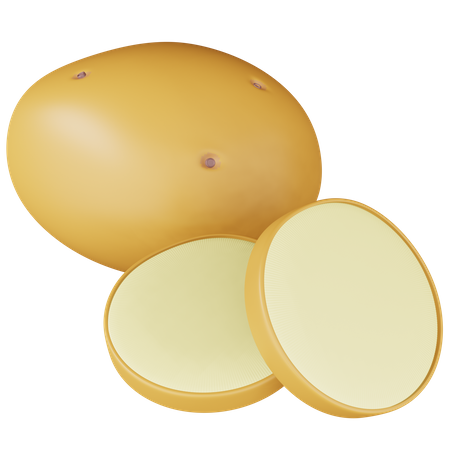 Batata  3D Icon