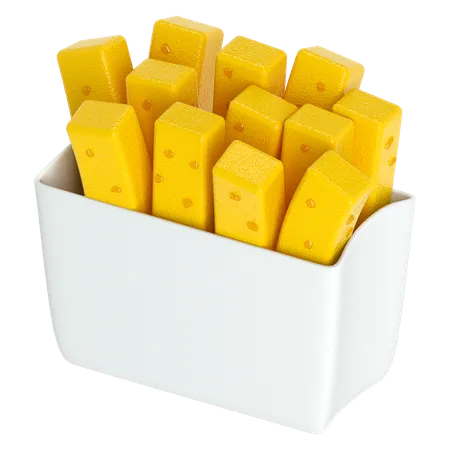 Fritas  3D Icon