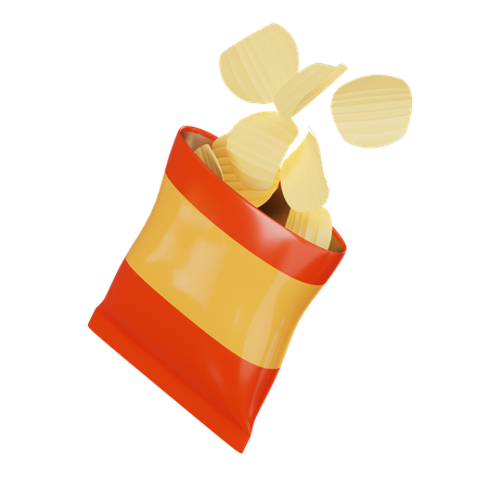 Batata frita  3D Icon