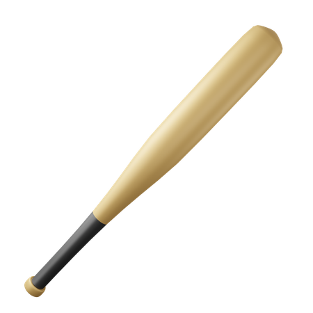 Bate de béisbol  3D Icon